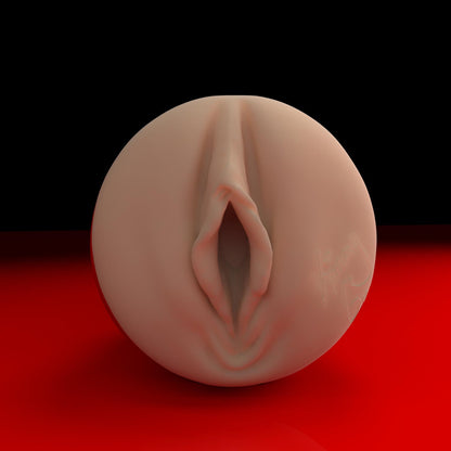 Straight on shot of Kimmy Granger's Ricky's Room pussy fleshlight 