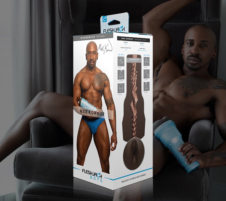 Max Konnor Overdrive and Dildo Pack - Fleshlight